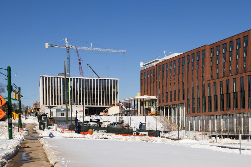 Construction is currently in progress in the Ivy Corridor.