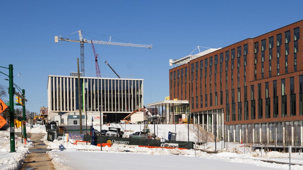 Construction is currently in progress in the Ivy Corridor.