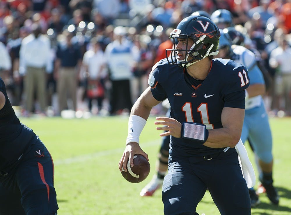 Despite throwing a career-high three touchdowns Saturday against No. 2 Florida State, sophomore quarterback Greyson Lambert turned the ball over twice and could not lead the Cavaliers to victory in Tallahassee.