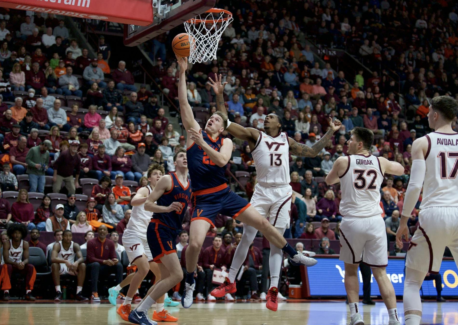 The Cavaliers will look for redemption after the loss at Cassell Coliseum, Dec. 31.