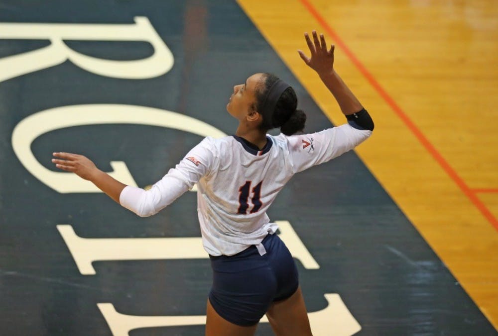 <p>Sophomore middle blocker Milla Ciprian hit a career-best .583 (7-0-12) against Miami Sunday.</p>