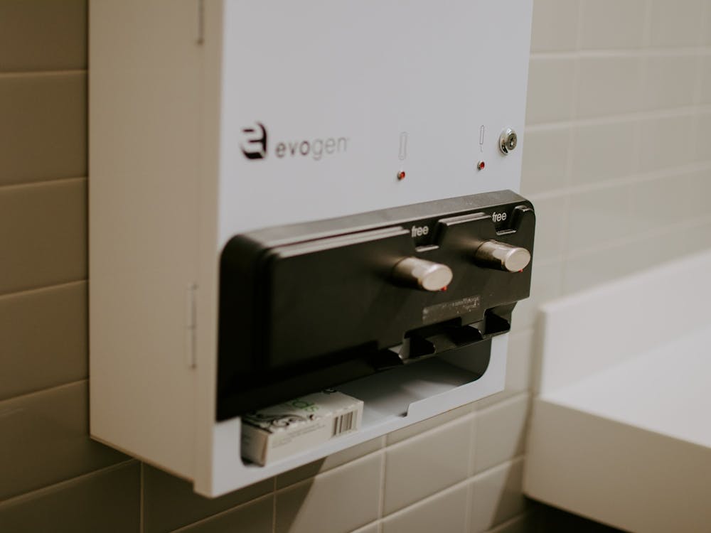 While the University provides free pads and tampons in various places across Grounds, including Newcomb Hall, many restrooms still lack accessible menstrual products.