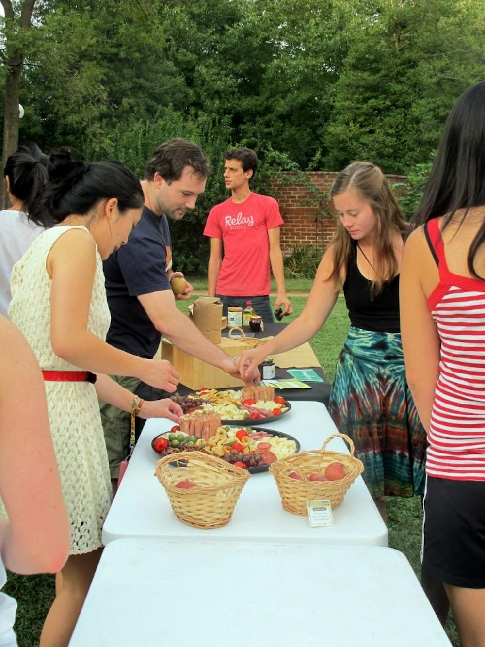 <p>Members of Slow Foods encourage students to eat local, organic food that will have positive impacts on their health and the surrounding community. </p>