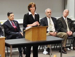 From Left to Right they are: Ken Boyd, Laurence Verga, Feda Morton, Jim McKelvey, Michael McPadden, Ron Ferrin