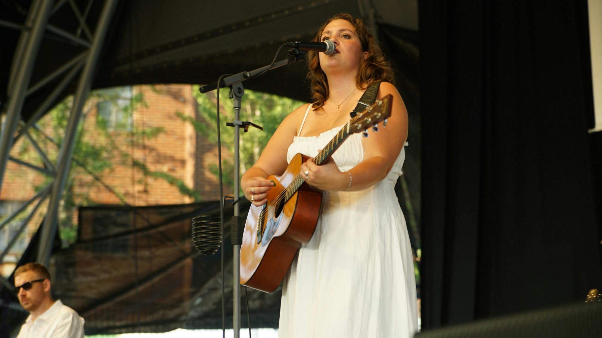 The band’s performance, led by frontwoman Isabel Bailey, was defined by a sense of togetherness. 