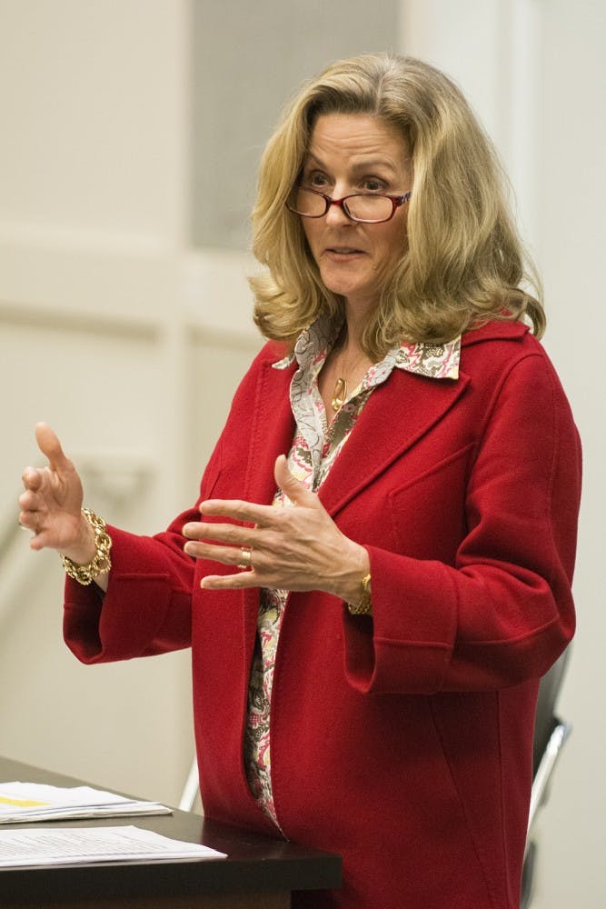 University BOV member Elizabeth Cranwell&nbsp;