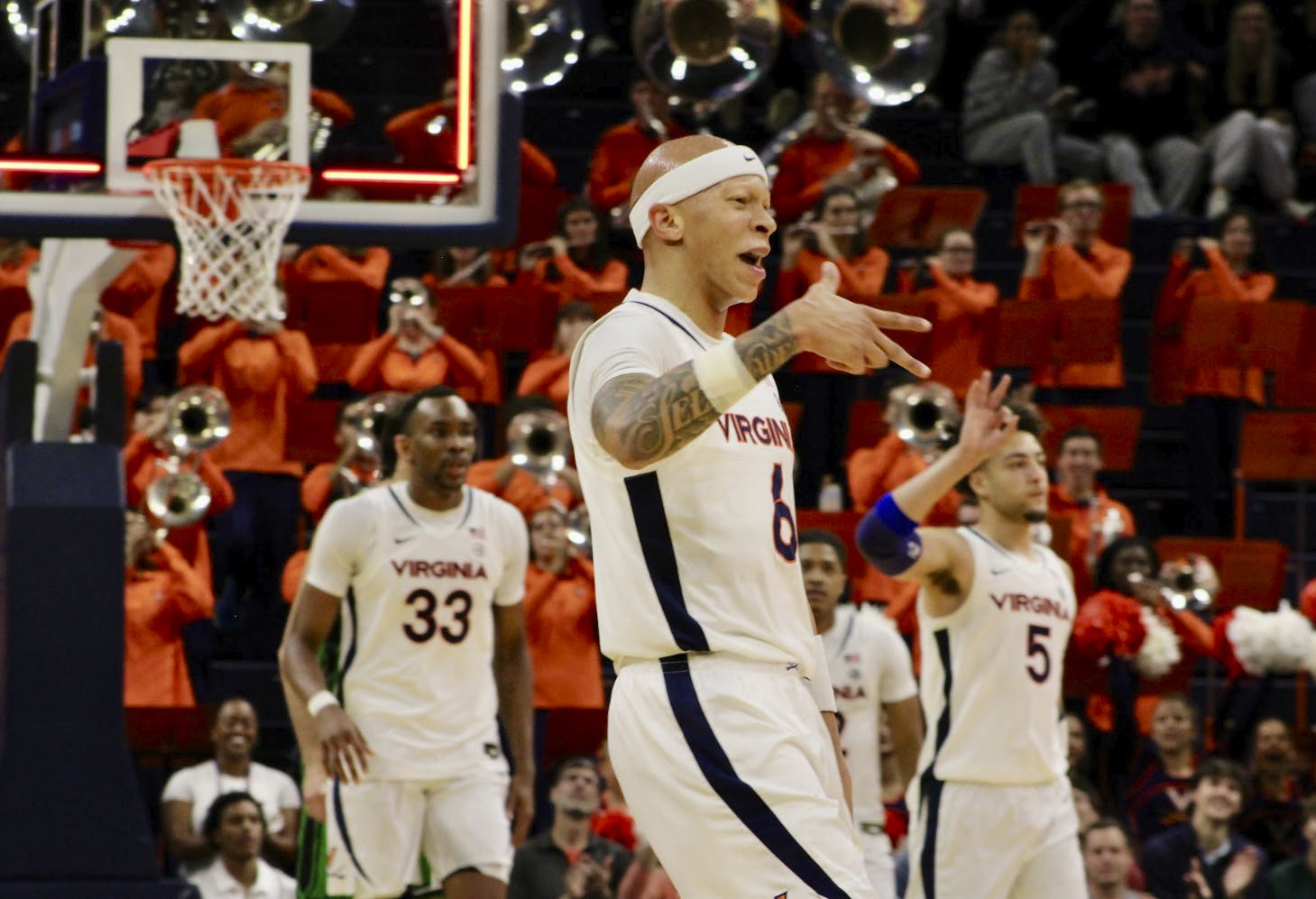 Once again, Virginia tallied more than 80 points.