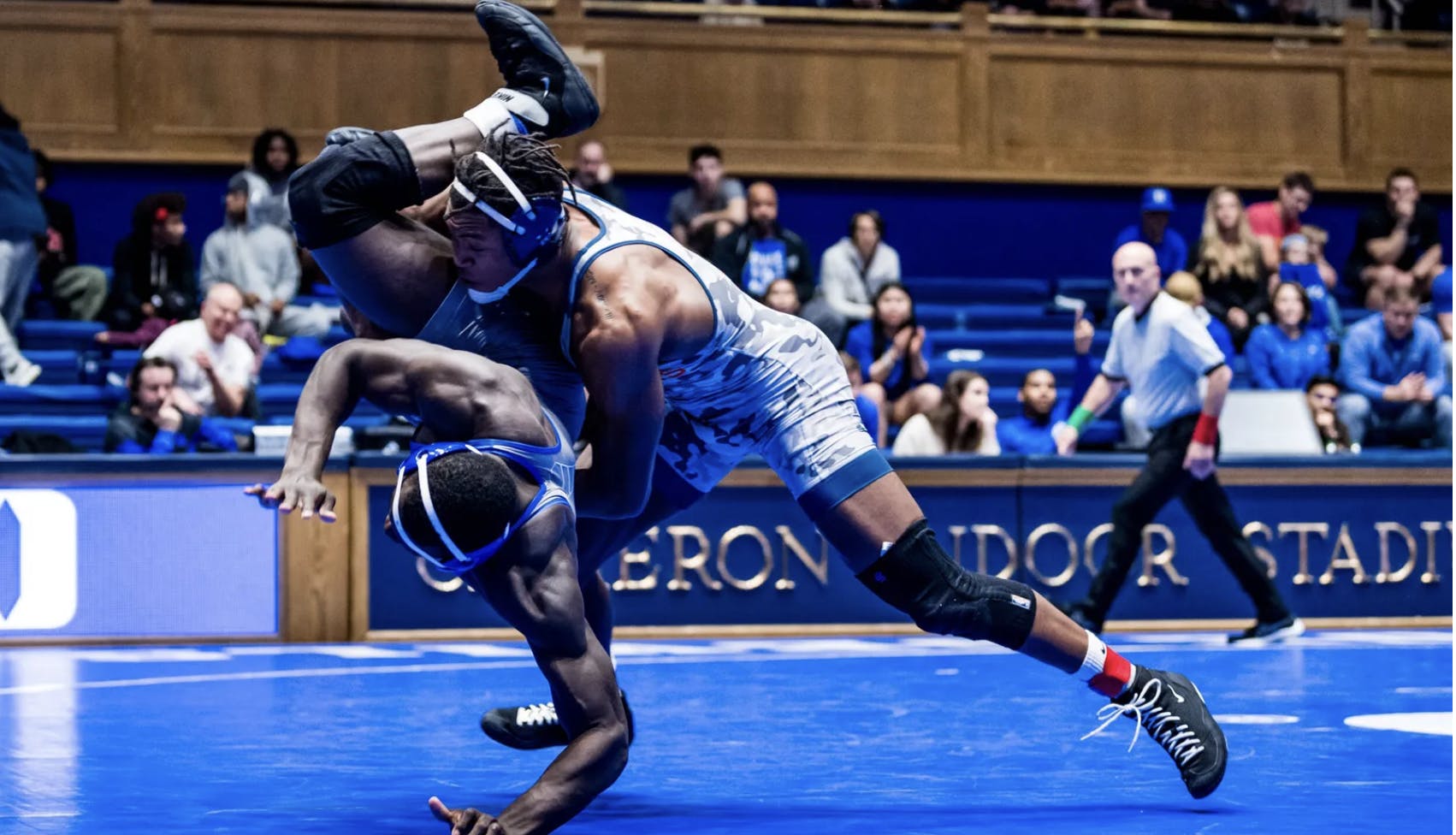 The Cavaliers outscored Duke and American 81-6 in their two matches Friday and Sunday.