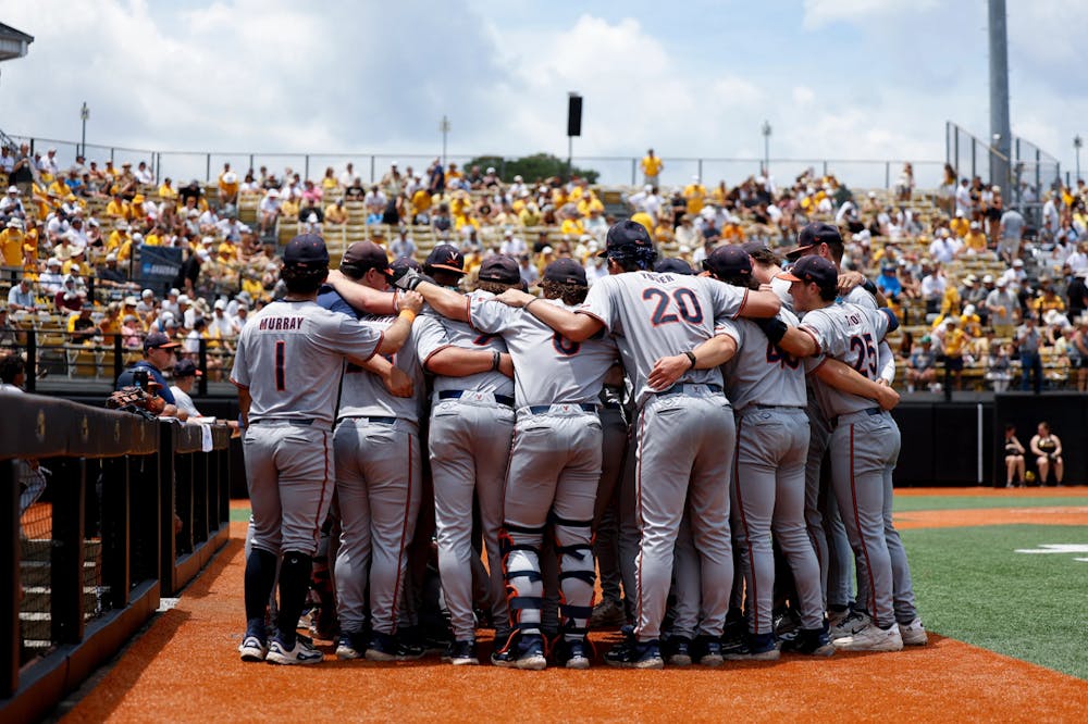 <p>After an exhausting battle Saturday, Virginia ran out of magic in Sunday's elimination game.</p>