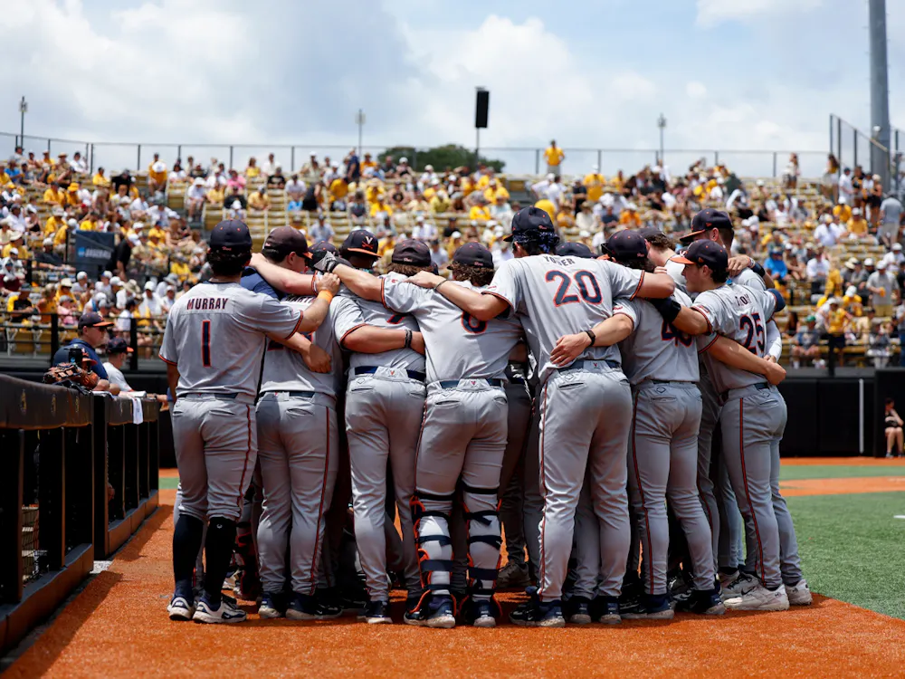 After an exhausting battle Saturday, Virginia ran out of magic in Sunday's elimination game.