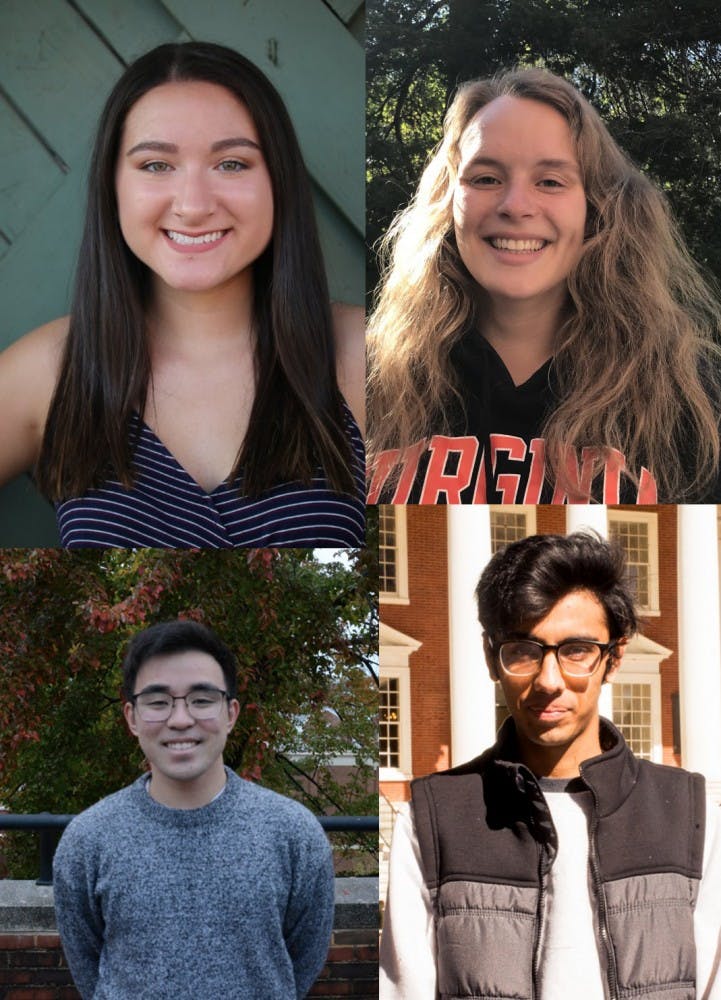 Top: Kendal Madar, Natalie Groder. Bottom: Brian Lee, Raheel Tauyyab.