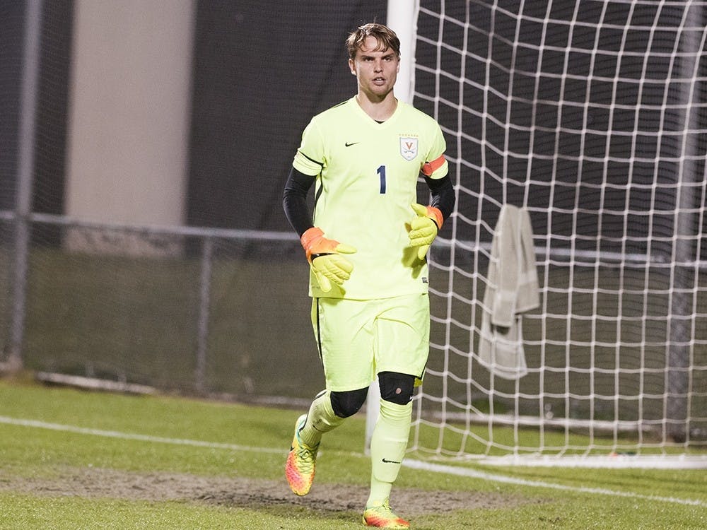 <p>Senior goalkeeper Jeff Caldwell shut out NC State to lead the Cavaliers to a draw.</p>