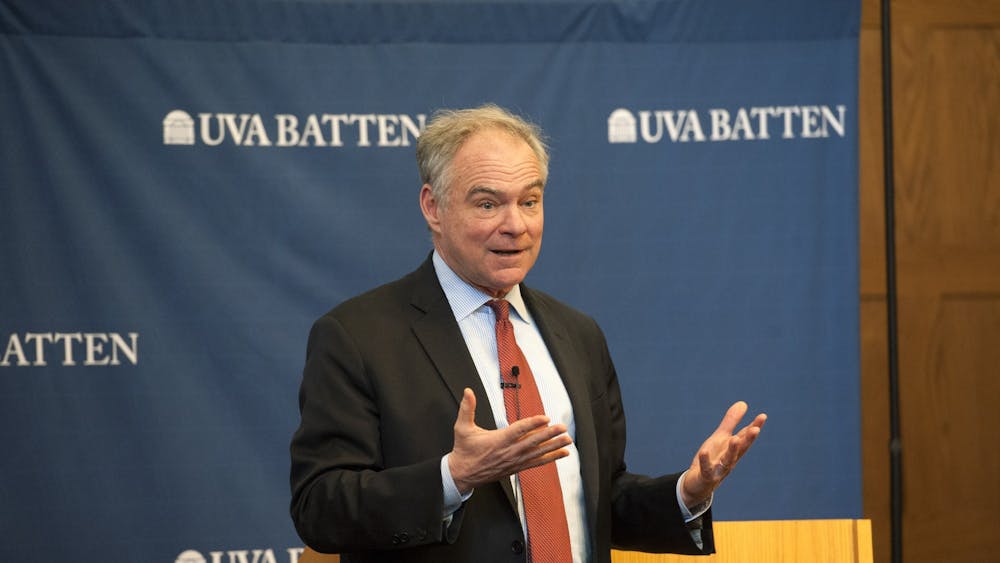 Senator Kaine explained that he values the insight of students and young people in matters of war and peace. 