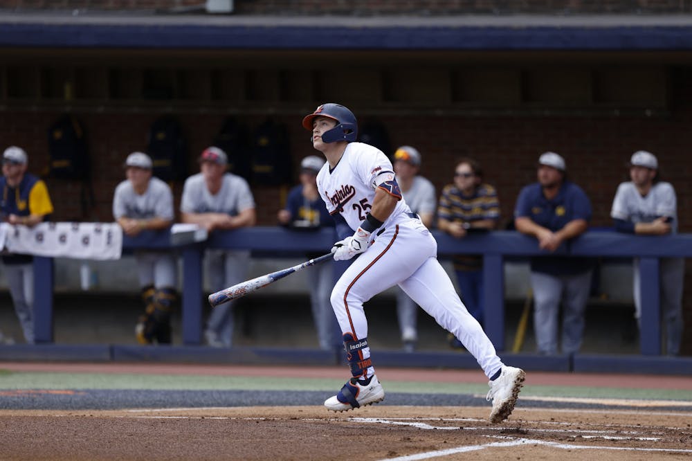 <p>No. 23 Virginia continued a late-season slide with a series loss to California.</p>