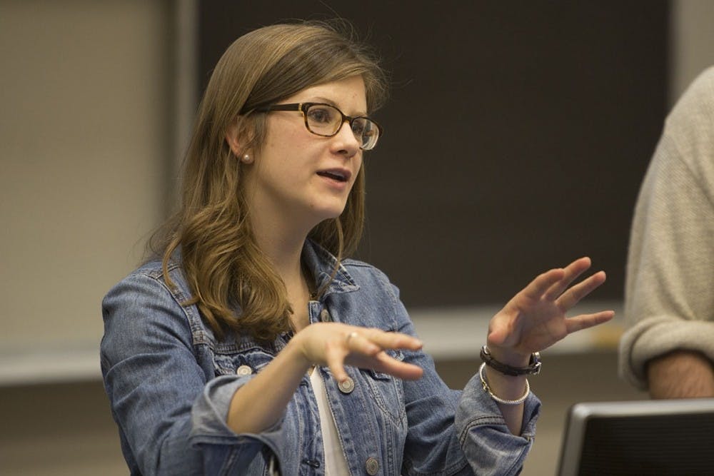 <p>Student Council President Sarah Kenny&nbsp;said the new advisory board would help Student Council be prepared and aware in regards to relevant legislation.</p>