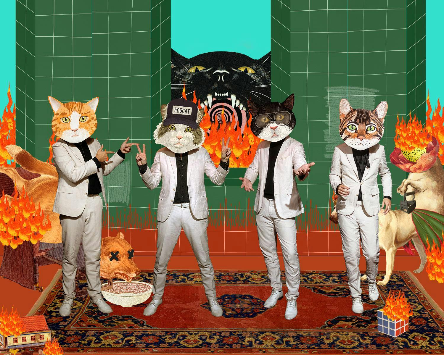 Although the group was born out of the New York rock scene in 2021, it evolved into something entirely its own, blending folk, rock and alternative country with pure fun and the occasional full-size cat mask.