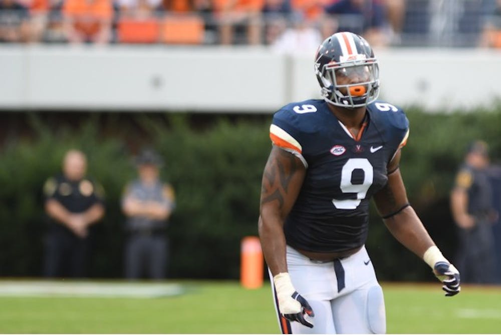 <p>After much anticipation, junior defensive end Andrew Brown is finally living up to the hype for the Cavaliers defense.&nbsp;</p>