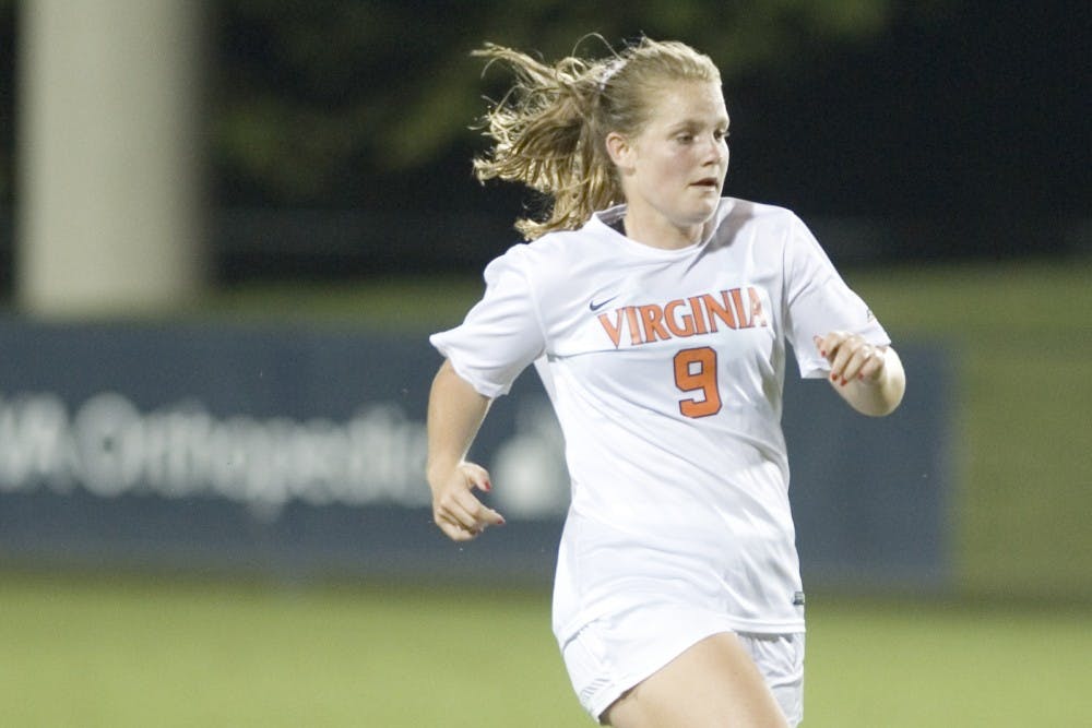 <p>Virginia evened things out as sophomore forward Taylor Ziemer blasted in a free kick and got her second goal of the season.</p>