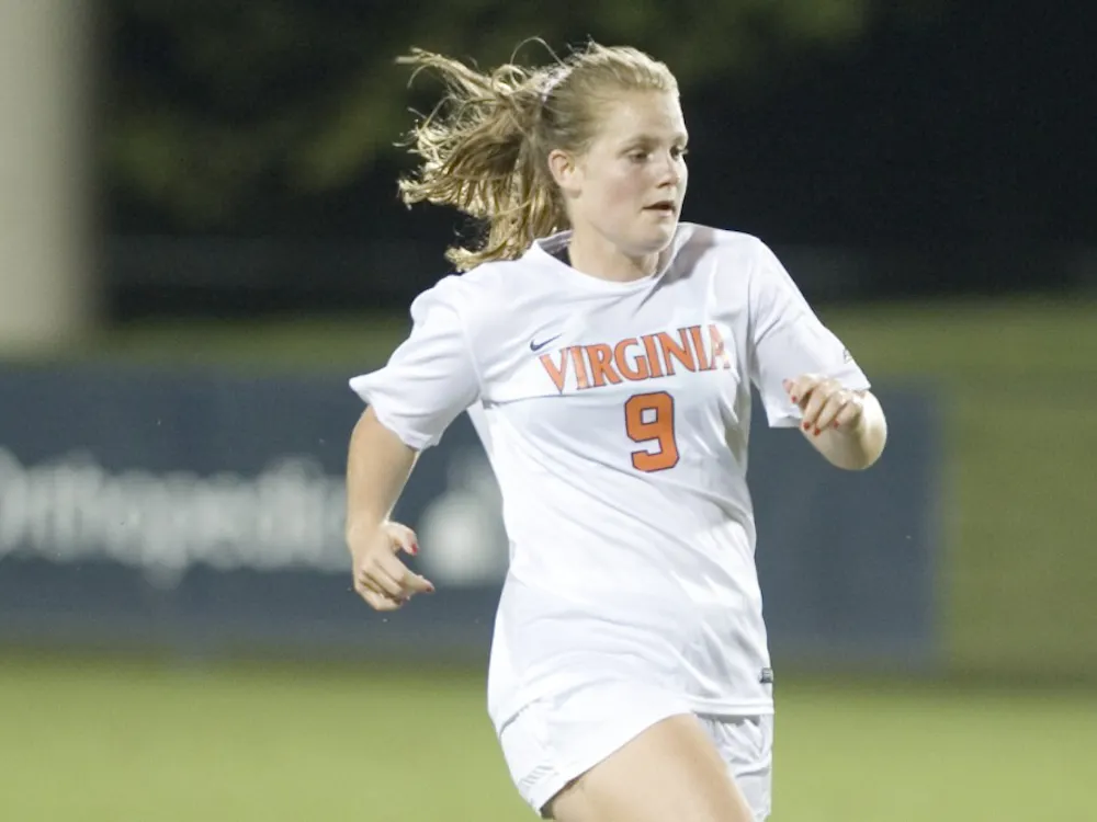 Virginia evened things out as sophomore forward Taylor Ziemer blasted in a free kick and got her second goal of the season.