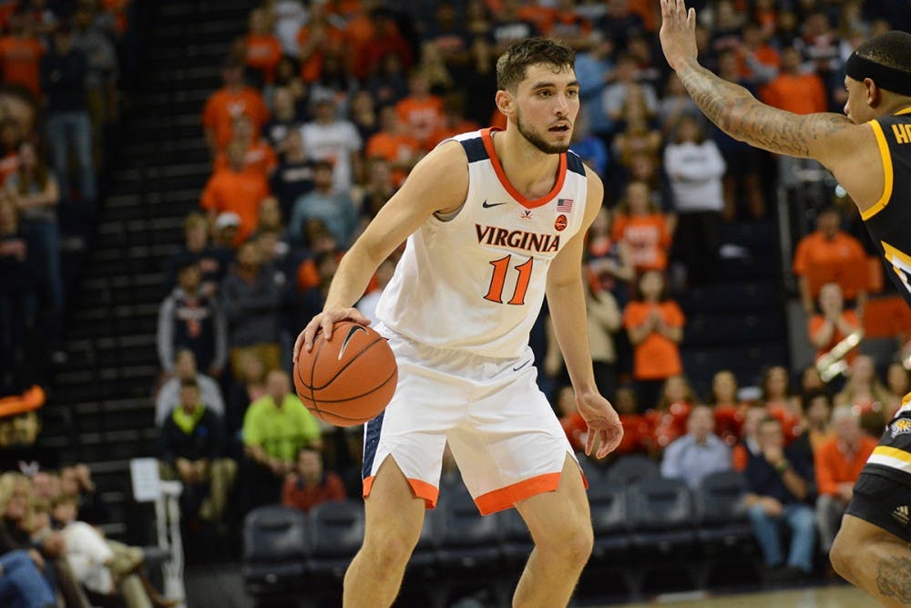Junior guard Ty Jerome led all scorers with 20 points Tuesday night against Towson.