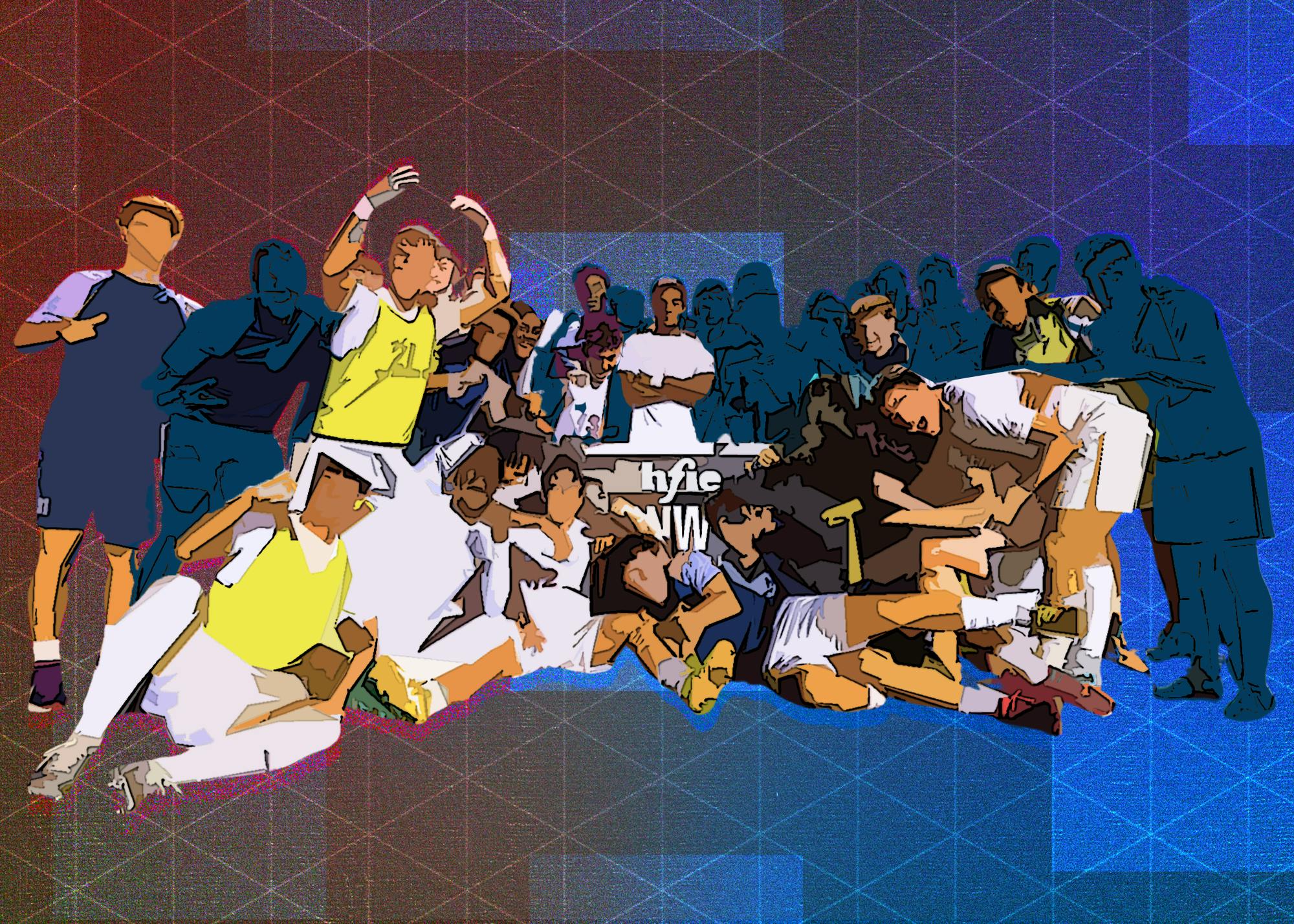 The men's soccer roster, 42 players last season, shrank to 30 for this campaign.