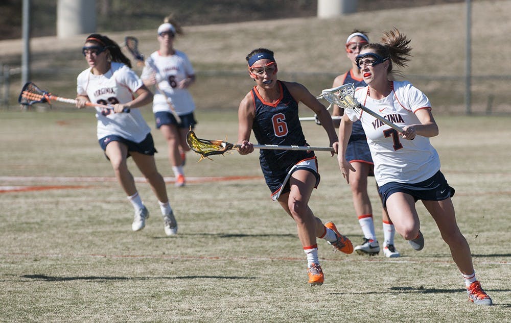 	Junior midfielder Courtney Swan scored four goals and added a pair of assists to lead Virginia, while also winning 10 of Virginia’s 19 draw controls in the game.
