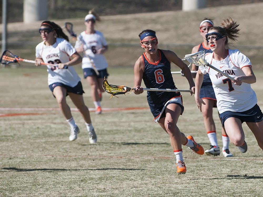 	Junior midfielder Courtney Swan scored four goals and added a pair of assists to lead Virginia, while also winning 10 of Virginia’s 19 draw controls in the game.