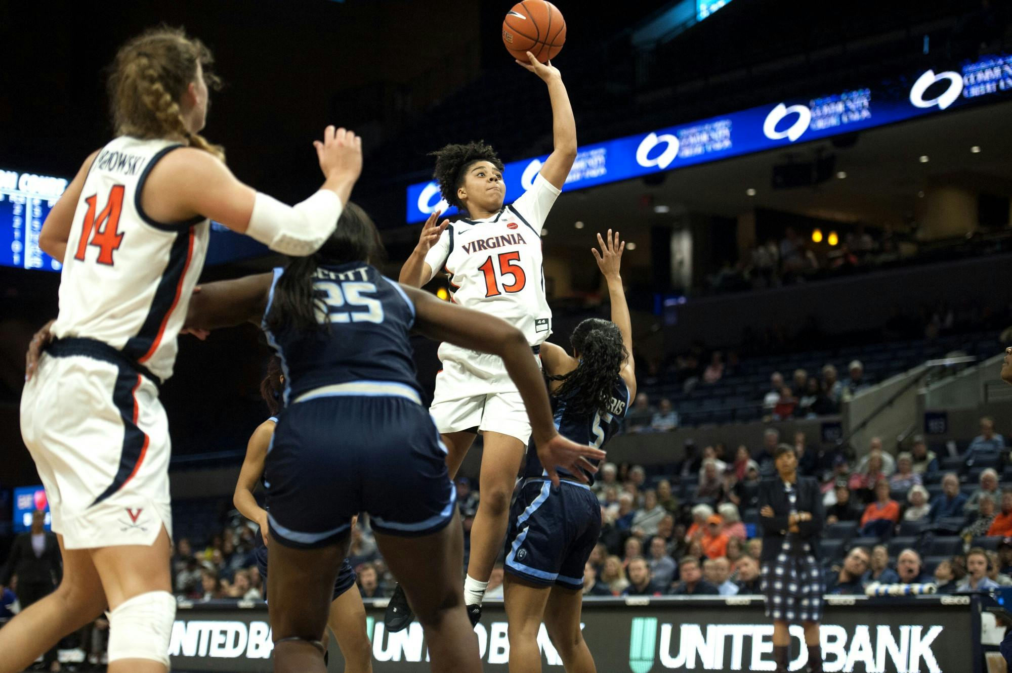 Freshman guard Kylie Kornegay-Lucas led all scorers with her career-high 31 points.