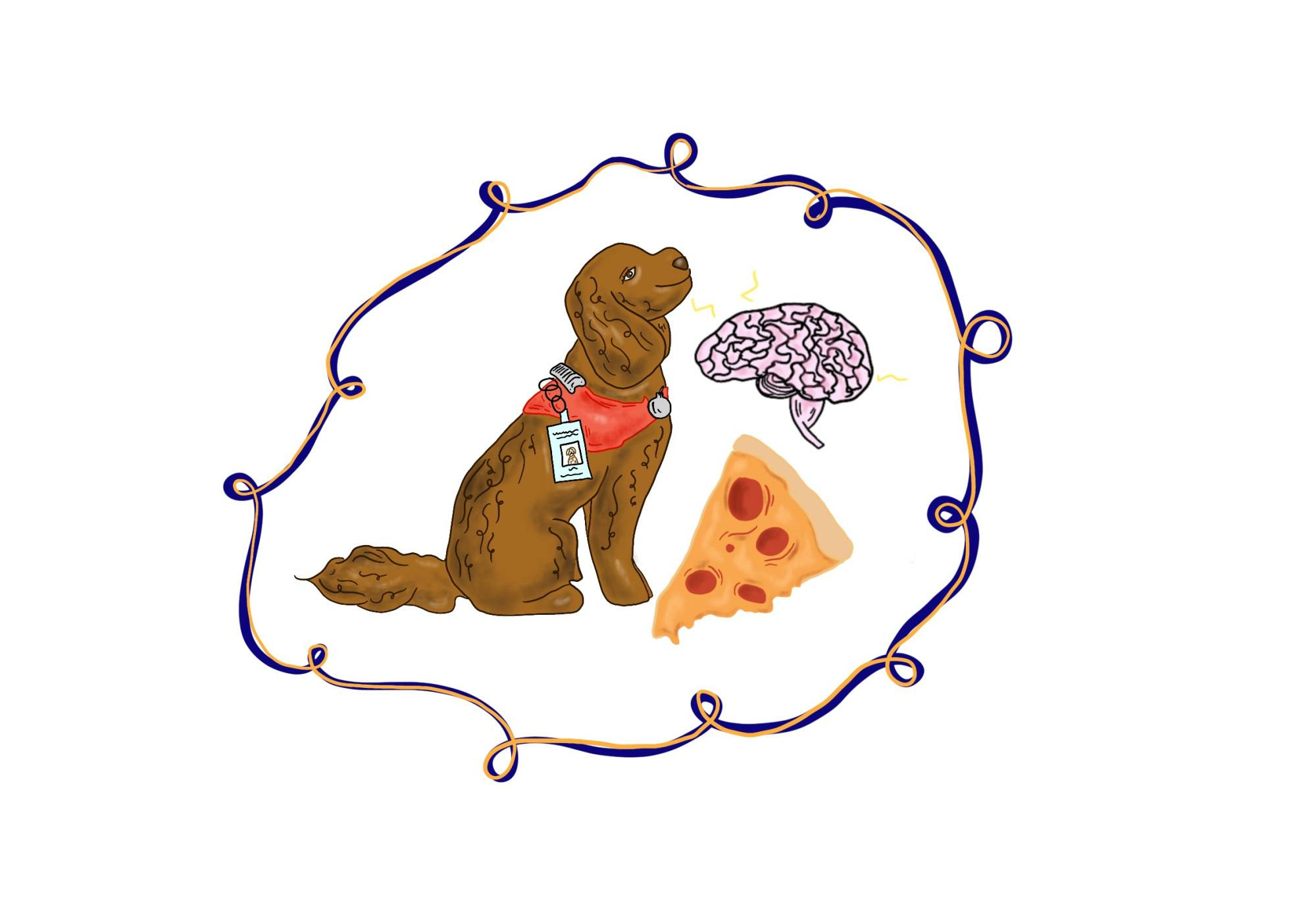 The events include screenings by professionals for various mental health disorders, as well as activities such as yoga, pizza and therapy dogs.