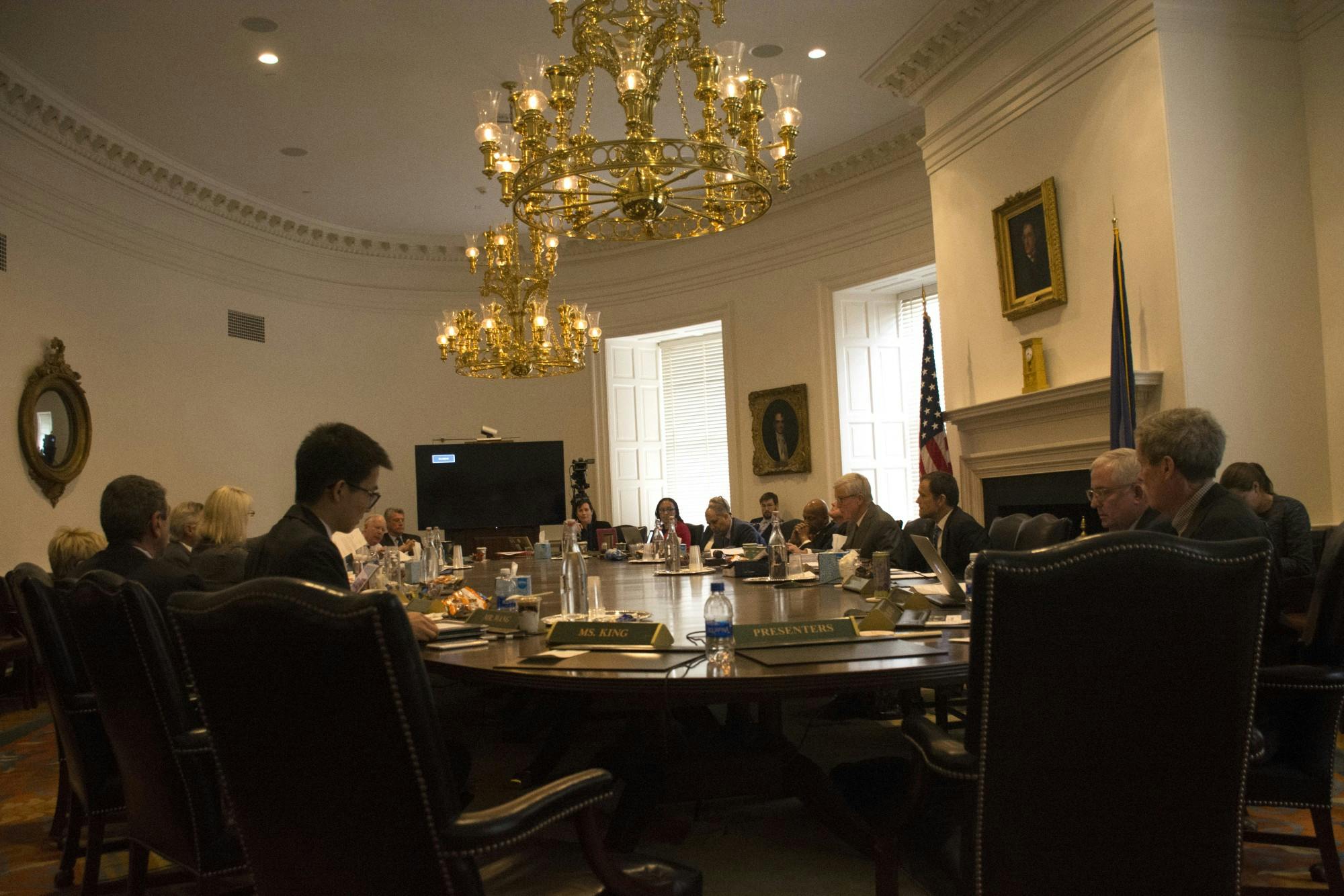 J.J. Davis, executive vice president and chief operating officer of the University, provided a general overview of bills relevant to the University proposed during the 2020 legislative session.