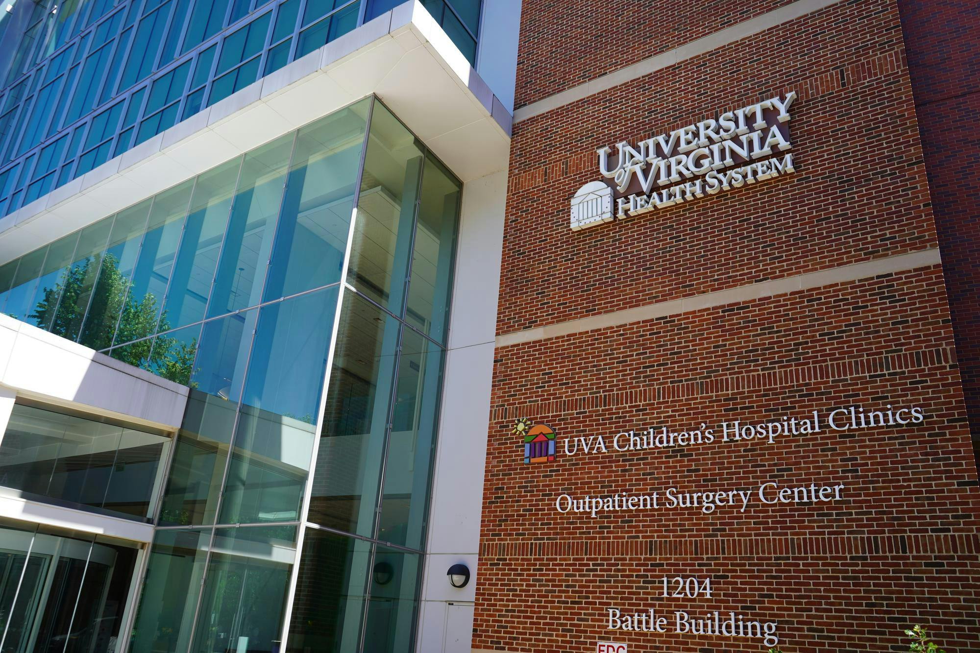 U.Va. Health Battle Building, photographed Sept. 14, 2022