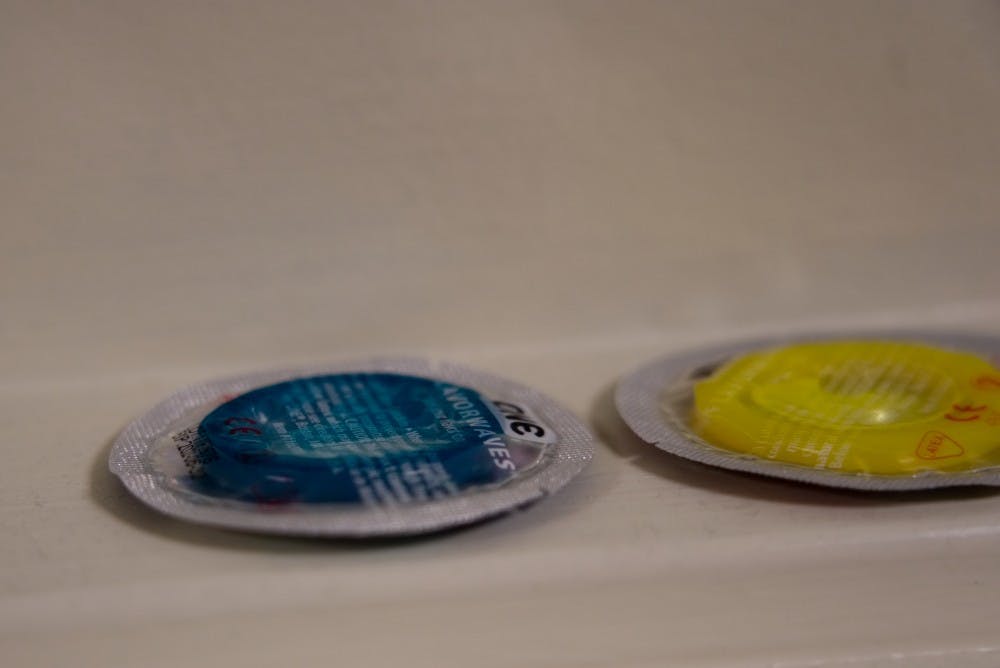 Condoms are provided free of charge to Student Health by the Virginia Department of Health in the Thomas Jefferson Health District &nbsp;&nbsp;&nbsp;&nbsp;&nbsp;&nbsp;&nbsp;&nbsp;&nbsp;&nbsp;&nbsp;&nbsp;&nbsp;&nbsp;&nbsp;&nbsp;&nbsp;&nbsp;&nbsp;&nbsp;&nbsp;&nbsp;&nbsp;&nbsp;&nbsp;&nbsp;&nbsp;&nbsp;&nbsp;&nbsp;