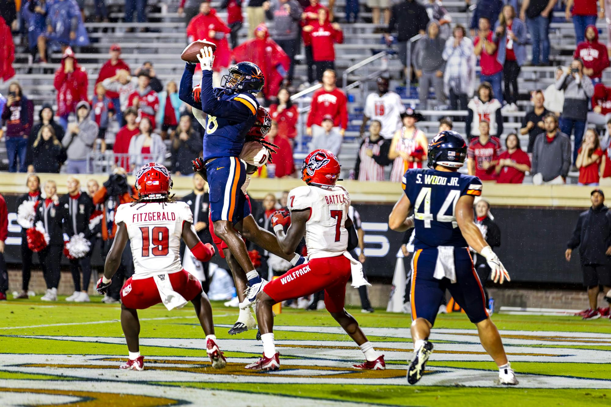 Junior receiver Malachi Fields caught a miraculous pass to tie the game, but it wasn't quite enough for the win.