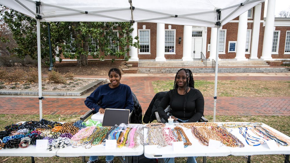 Throughout the afternoon, the pop-up shop attracted a diverse group of students who came to browse the shops, listen to music and learn more about local Black-owned businesses.&nbsp;