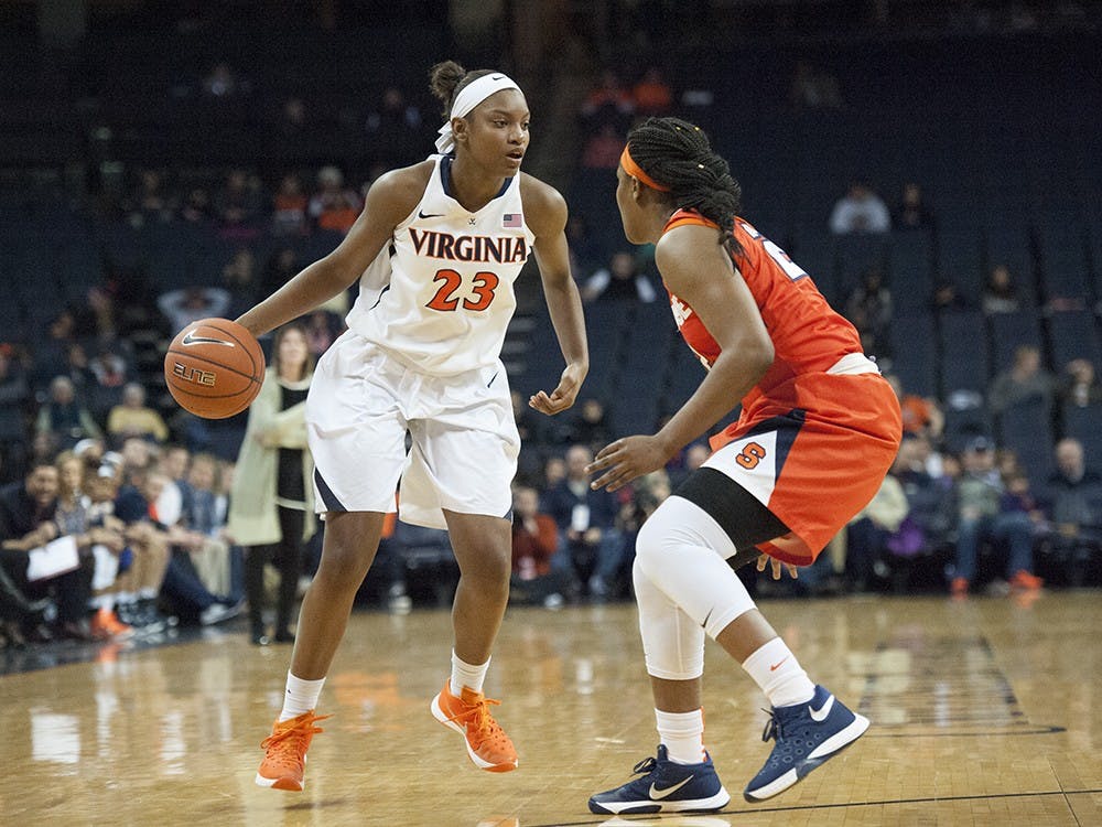 Sophomore guard&nbsp;Aliyah Huland El contributed 13 points, including Virginia's final basket, as the Cavaliers defeated Boston College, snapping its six-game skid.