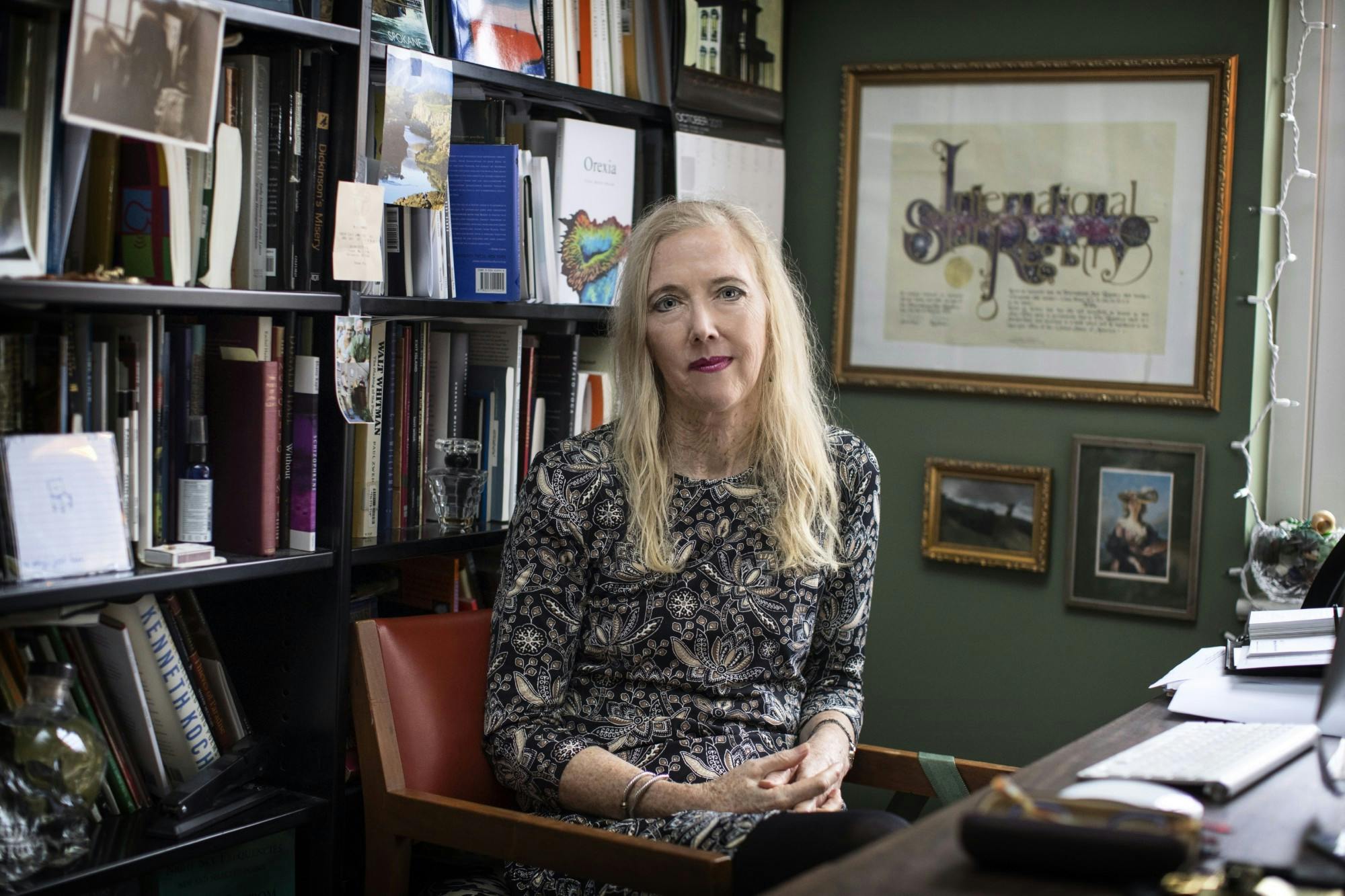 Lisa Russ Spaar is a professor of English at the University.