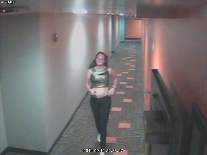This images shows Graham in the clothes she was last seen in.