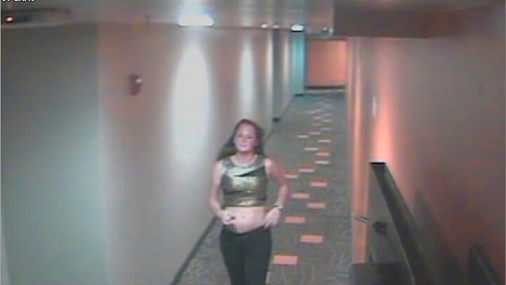 This images shows Graham in the clothes she was last seen in.