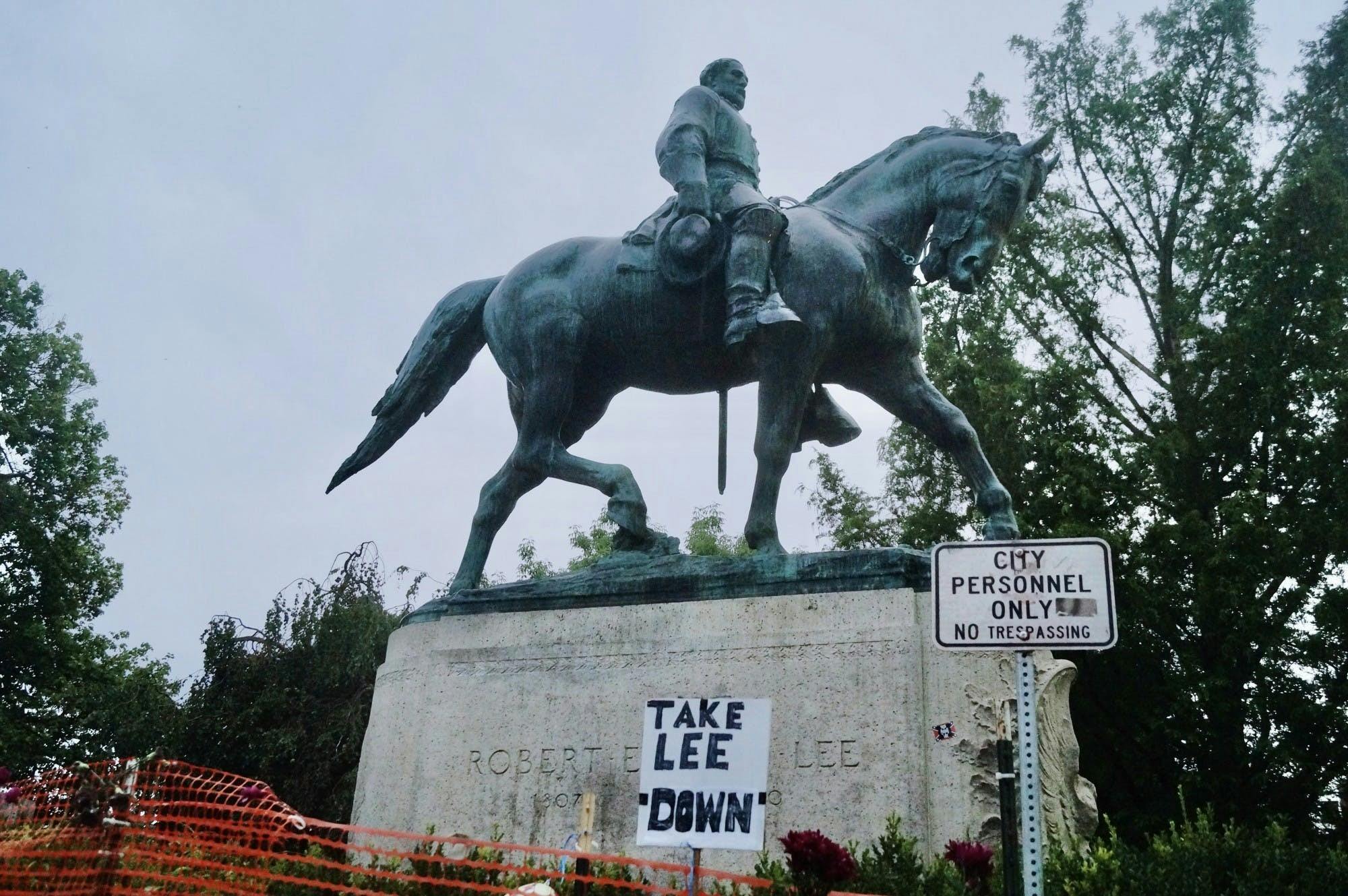The statue’s removal has also elicited tempered reminders that there is still work to be done.