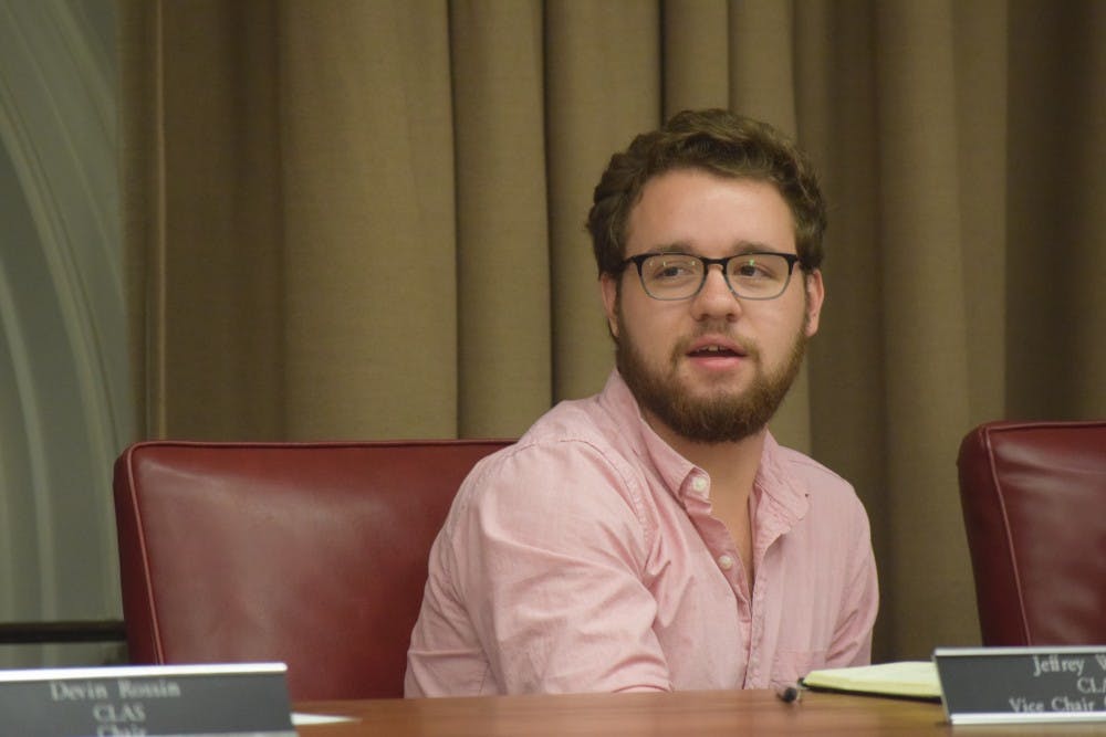 Jeffrey Warren, vice-chair for hearings, suggested the mock hearing case involve an international student.