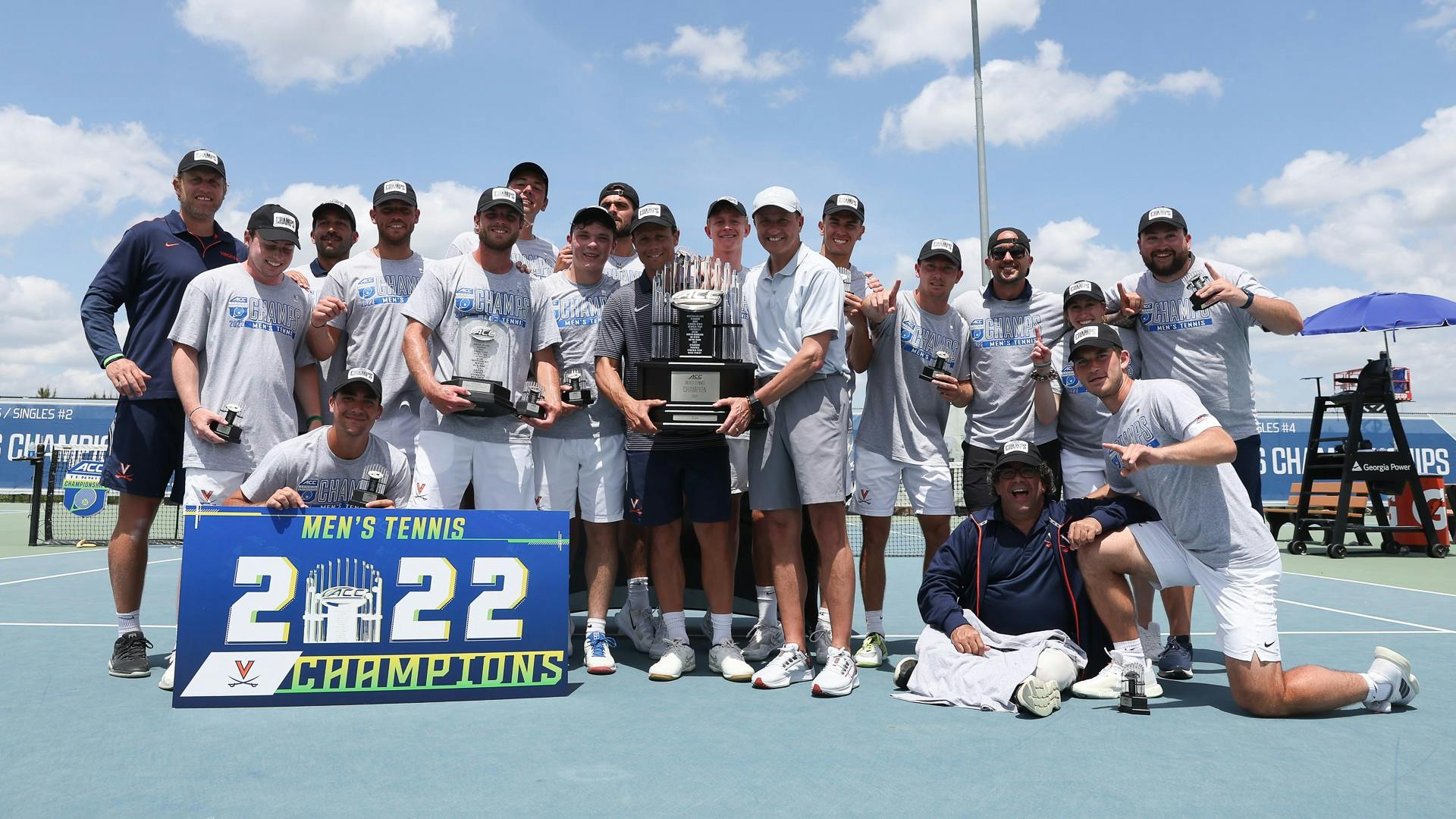 The Cavaliers defeated the Tar Heels in the championship match Sunday to capture their 14th conference tournament title in 18 years.