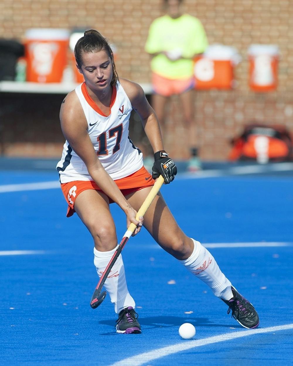 <p>Tuesday's game will be the last home game for the Cavaliers seniors, including Nadine de Koning.</p>