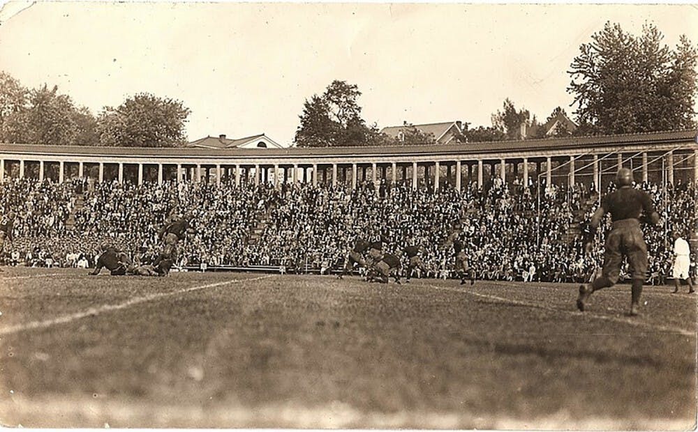 Lambeth Field was the site of Hunter Carpenter and Virginia Tech's first win over Virginia in 1905.