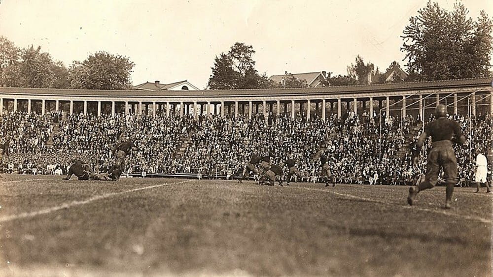 Lambeth Field was the site of Hunter Carpenter and Virginia Tech's first win over Virginia in 1905.