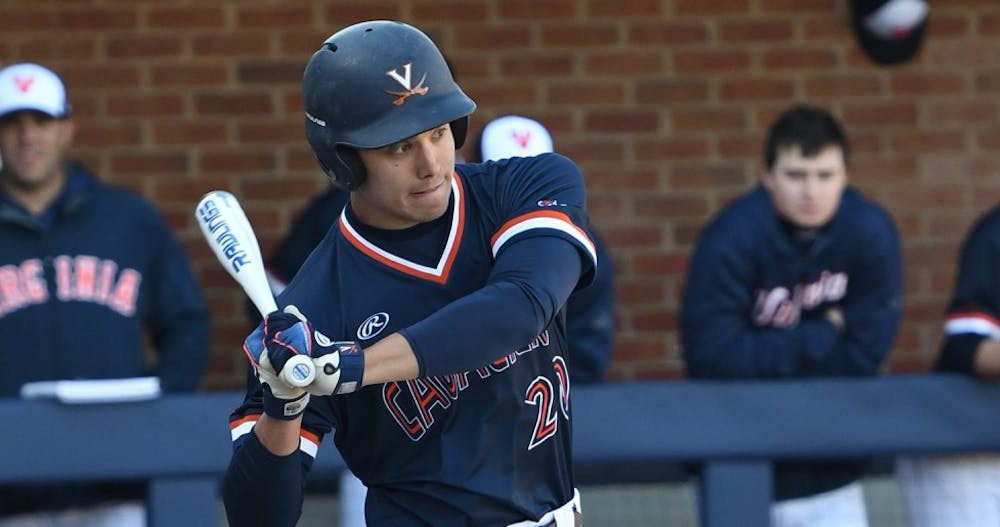 <p>Sophomore outfielder Cameron Simmons had three RBIs in Virginia's win over Clemson.&nbsp;</p>