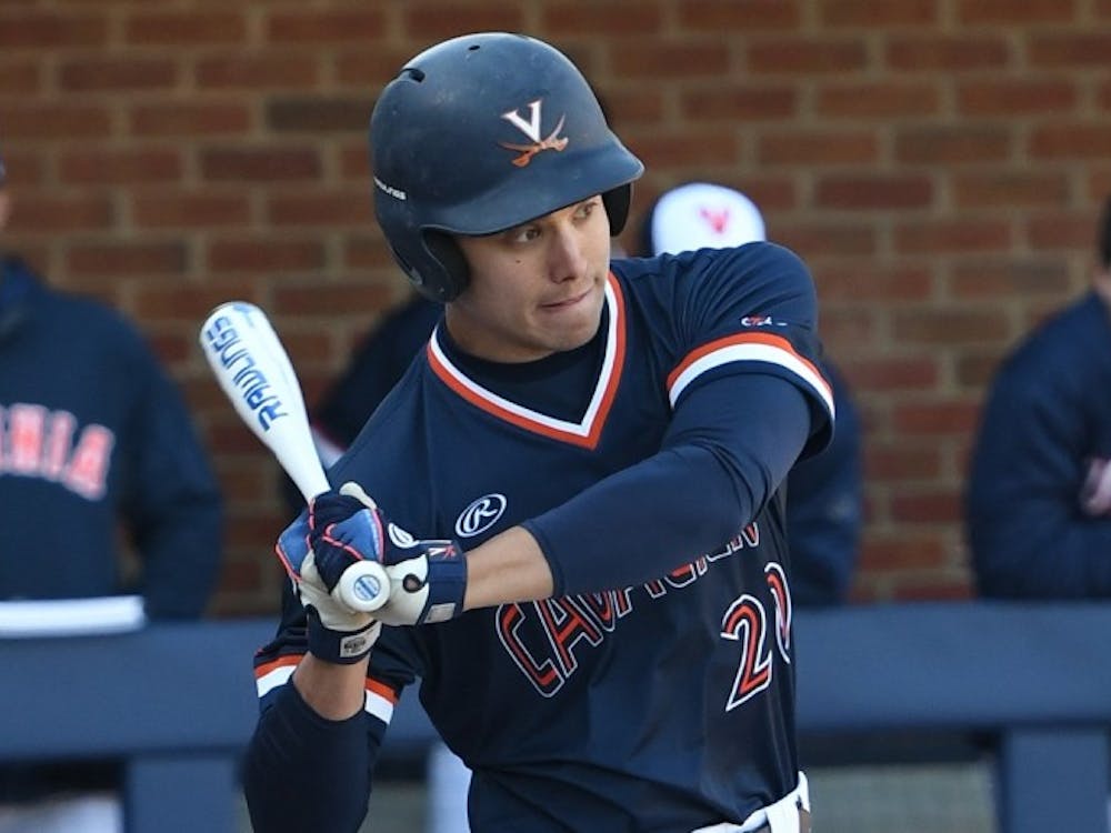 Sophomore outfielder Cameron Simmons had three RBIs in Virginia's win over Clemson.&nbsp;