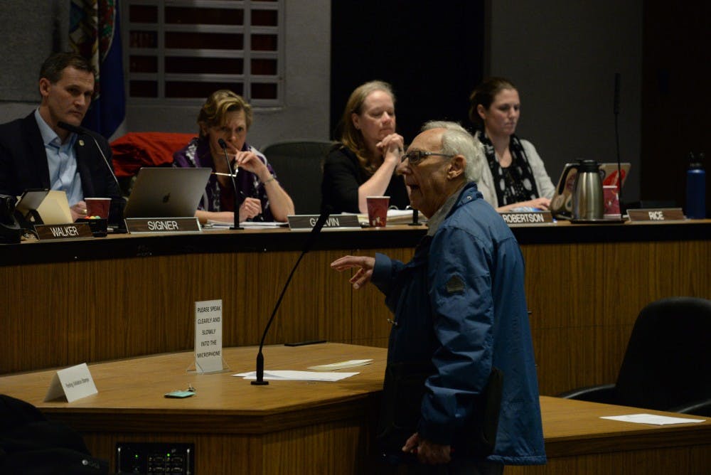 Jeff Fogel, a local attorney and city resident, said the ordinance was a misguided reaction by the Council to the events of Aug. 12.&nbsp;