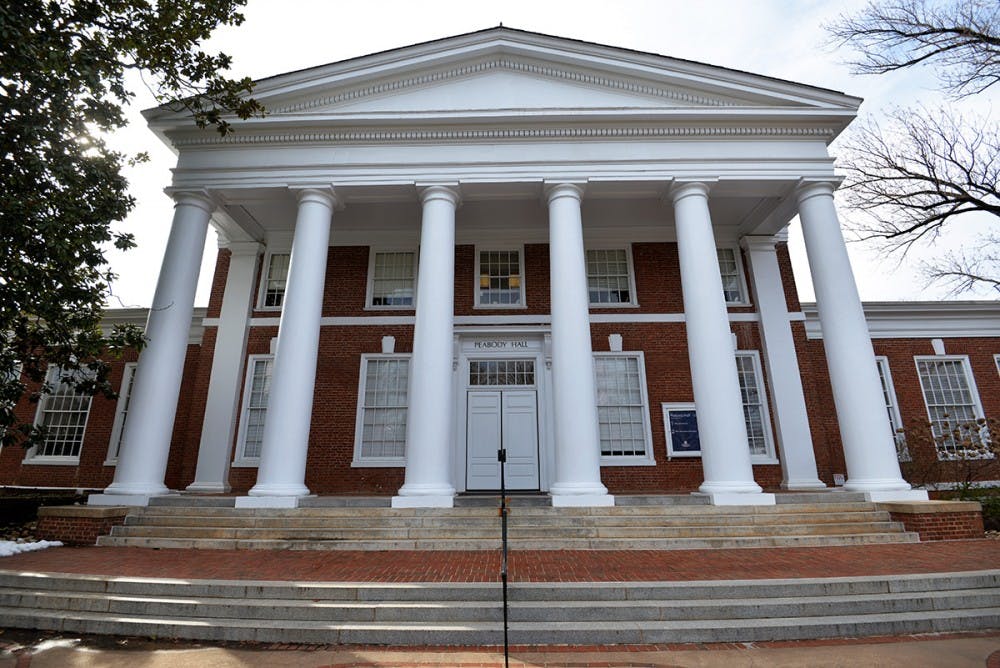 Peabody Hall is home to the Office of Undergraduate Admissions.