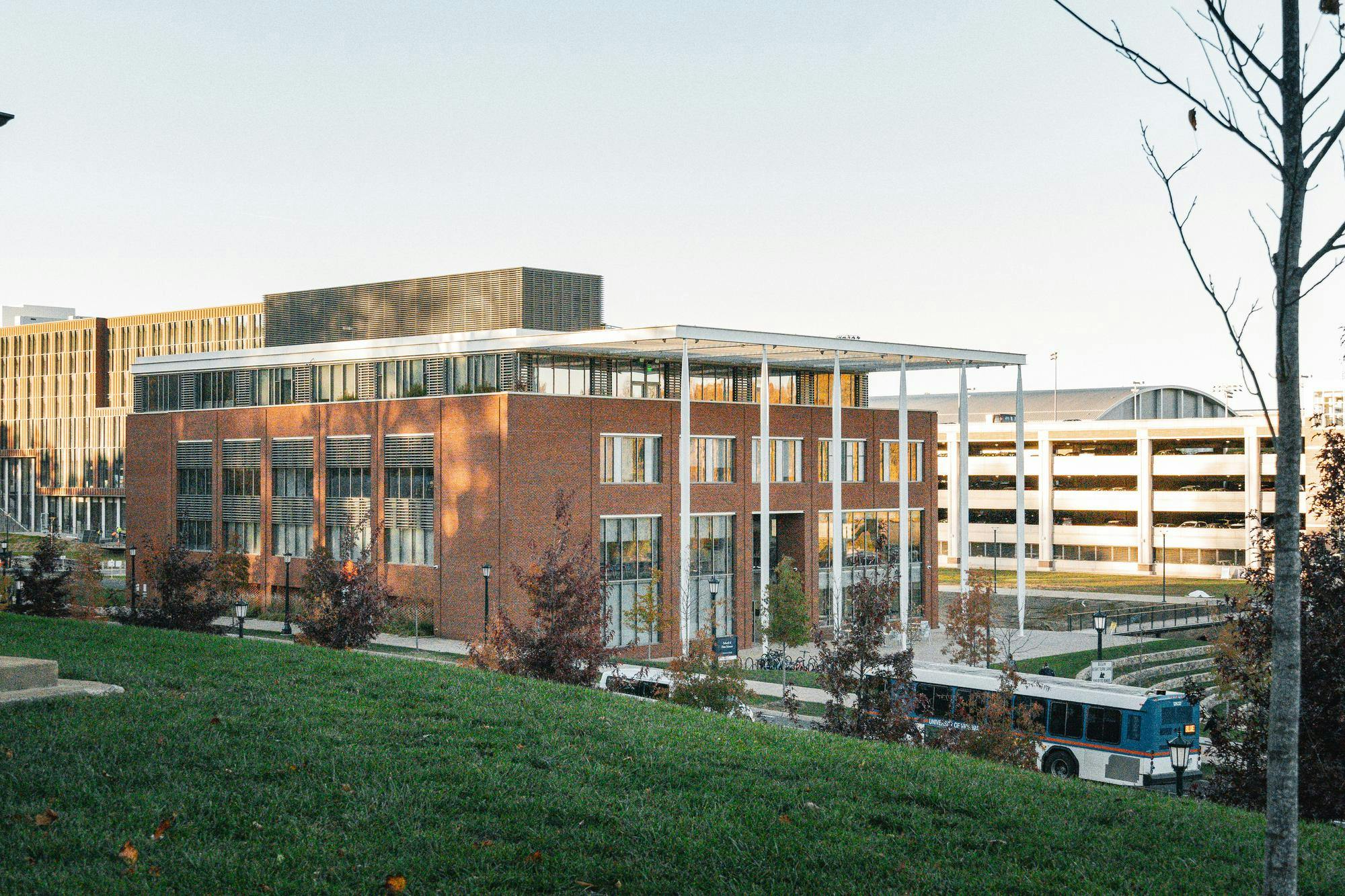 The School of Data Science, photographed Nov. 6, 2025.