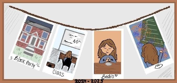 Sitting on the Rotunda steps writing this, I can’t help but picture myself here again in a mere seven months, walking down these steps as a student for the last time, draped in my cap and gown.